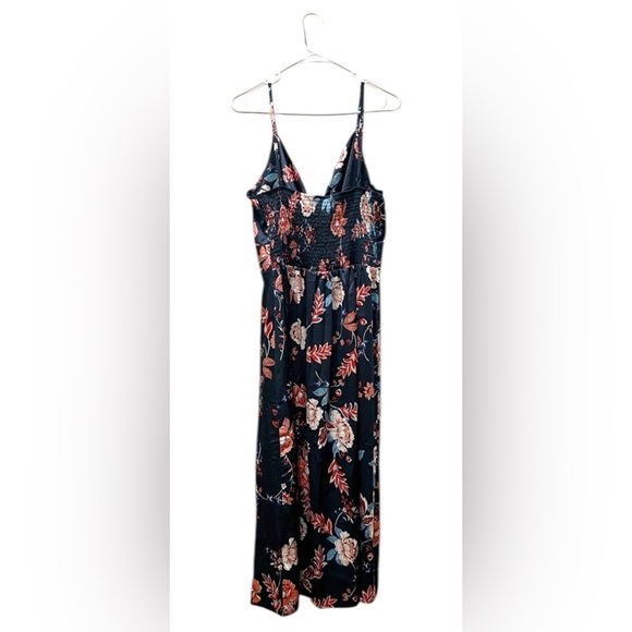 Fashionme Women Spaghetti Strap Midi Satin Dress - Picture 7 of 7